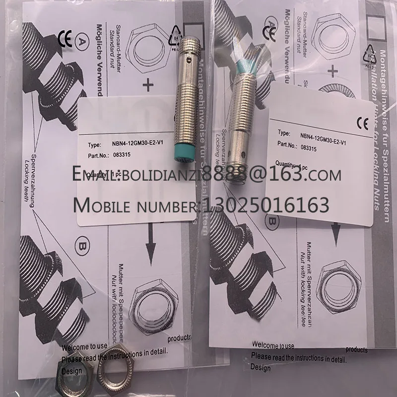 Nuovo Sensore Di Prossimità Nbn4-12Gm30-E0 E2 12Gm50-E2 E0 E2-V1 E0-V1
