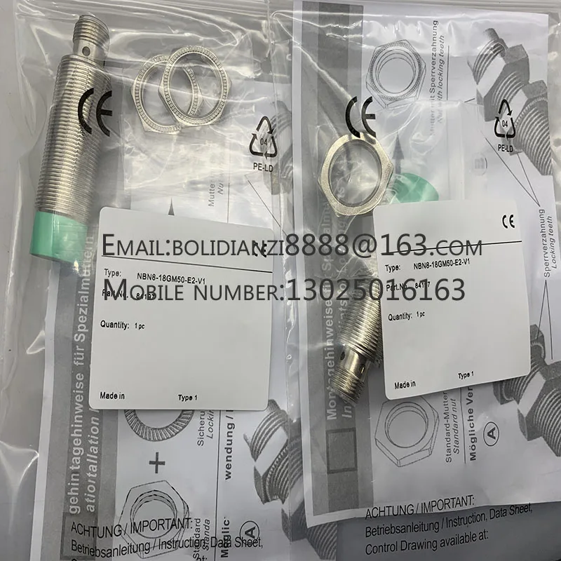 Nuovo Sensore Di Prossimità Nbn8-18Gm50-E3 E0 E2 E0-V1 E2-V1