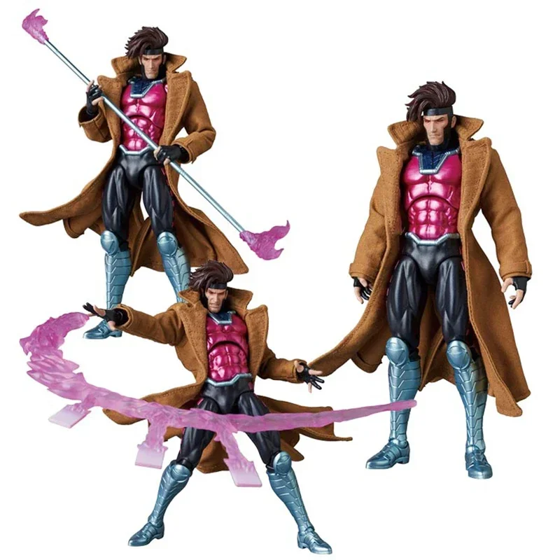 Originale Medicom Mafex Marvel Comics "Gambit Manga Ver." (Mafex No.131 Mafex Gambit (Comic Ver.)) Modello Anime Figure Action
