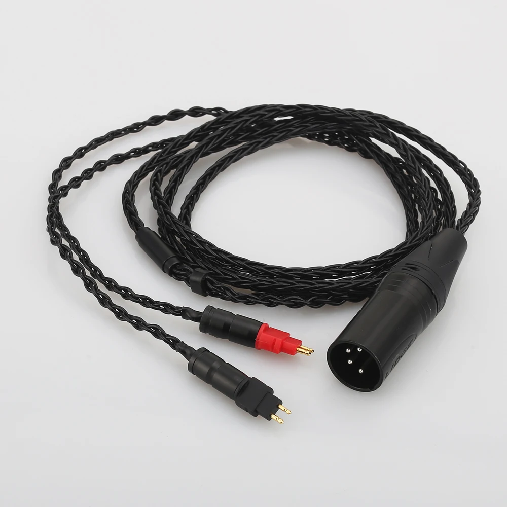 Hi-End Bilanciato Xlr Cavo Per Hd650 Hd600 Hd660S Hd6Xx Up-Occ Argento Placcato Di Rame