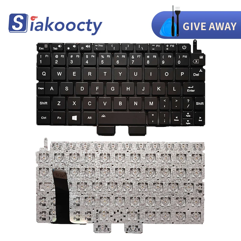 Nuova Tastiera Usa Per One-Netbook Per One Netbook Onemix 3 One Mix 3S One-Mix 3Pro English Us A09E I7-1051Y I5-10210Y Senza Fram
