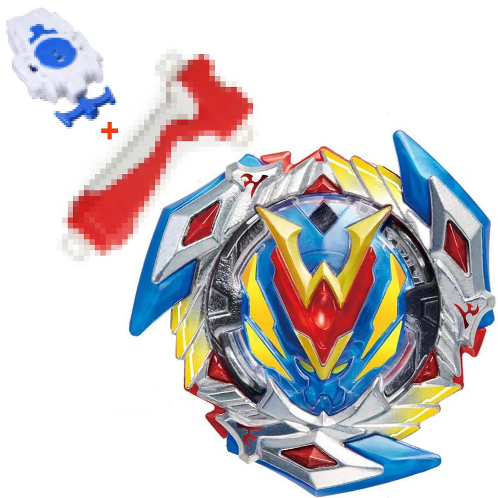 B-X Toupie Burst Beyblade Trottola Vincente Valkyrie / Wonder Valtryek Starter + Advanced Grip + String Launcher