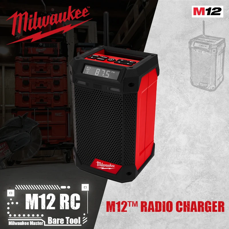 Milwaukee M12 Rc/2951 M12™Accessori Per Elettroutensili Per Caricabatterie Radio