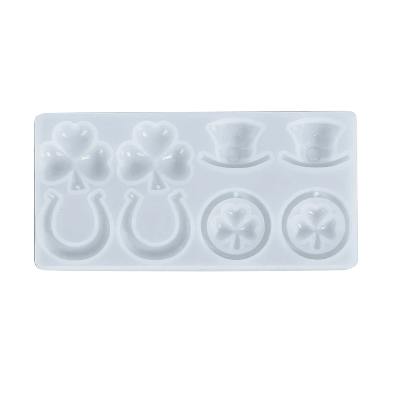 Stampi In Silicone Con Trifoglio A Tre Foglie Stampi Per Fusione Gioielli Stampo Per Ciondolo In Resina Epossidica