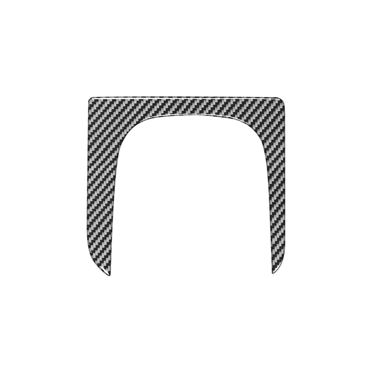 Per Honda S2000 2000-2009 Lhd Soft Carbon Fiber Gear Shift Frame Trim Sticker Car Interior