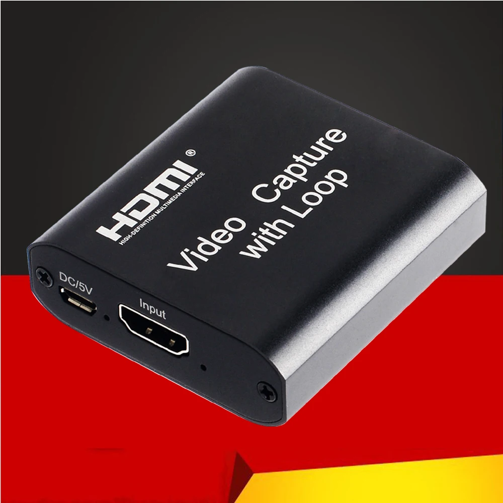 Nuovo Hd 1080P 4K Hdmi Scheda Di Acquisizione Video Hdmi Usb Video Capture 2.0 Gioco Da Tavolo Di Registrazione Dal Vivo Streaming Trasmissione Locale