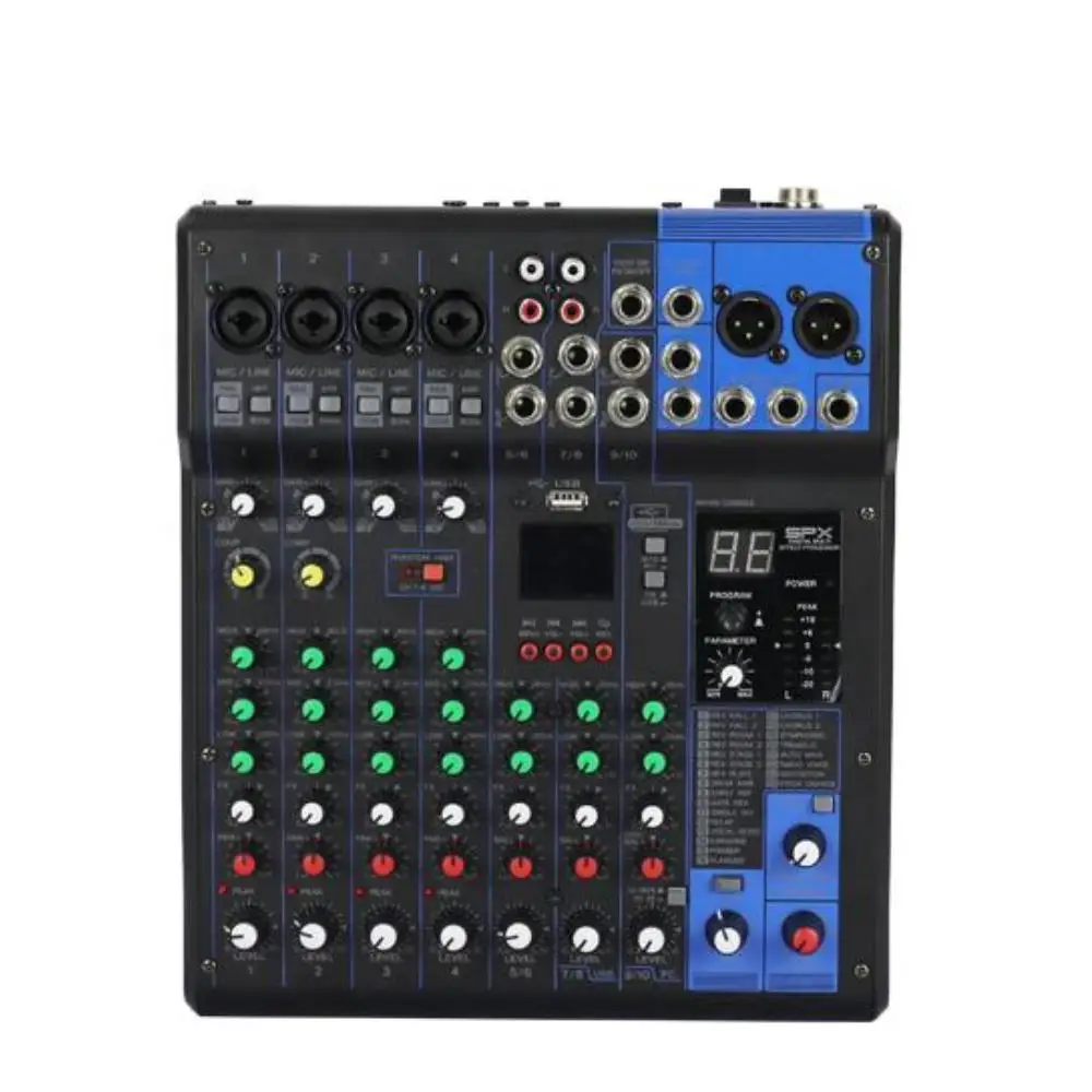 Mg10Xu Mixer Audio Professionale Mg10Xu Usb 24 Dsp Effect Per La Registrazione Delle Prestazioni Sul Palco