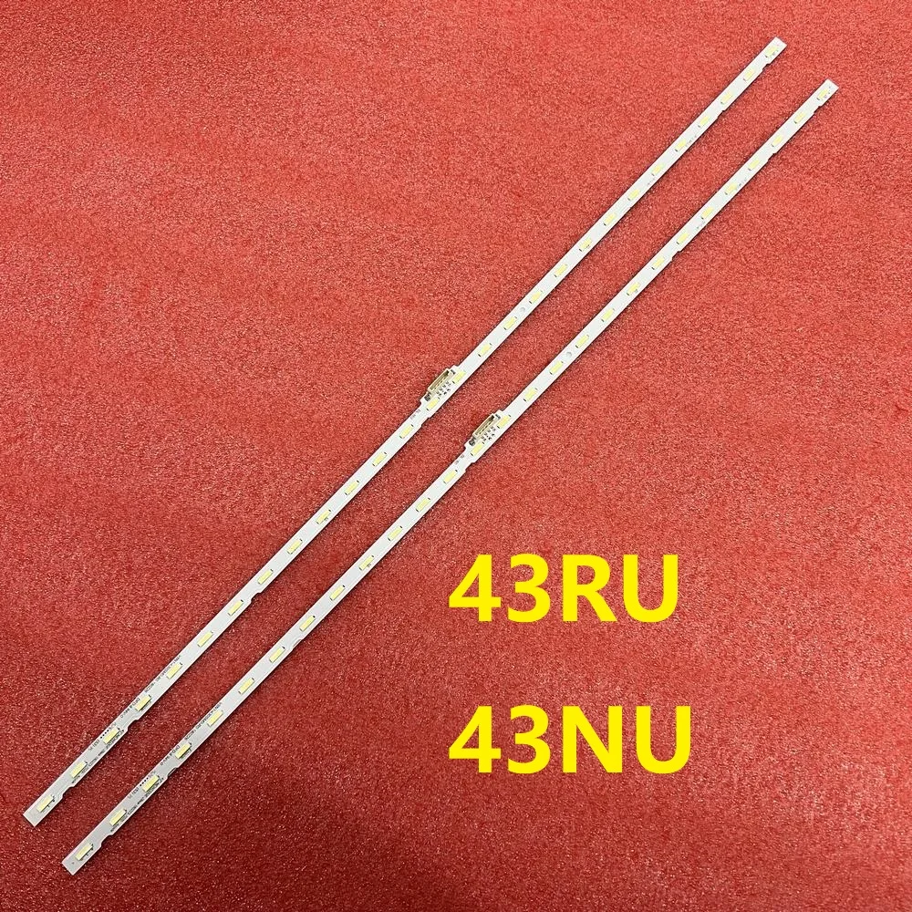 Striscia Di Retroilluminazione A Led Per  Samsung Ue43Nu7125K Ue43Nu7122K Ue43Ru7170U Ue43Ru7190U Ue43Nu7092U Ue43Ru7200U Ue43Nu7190U Ue43Nu7025U