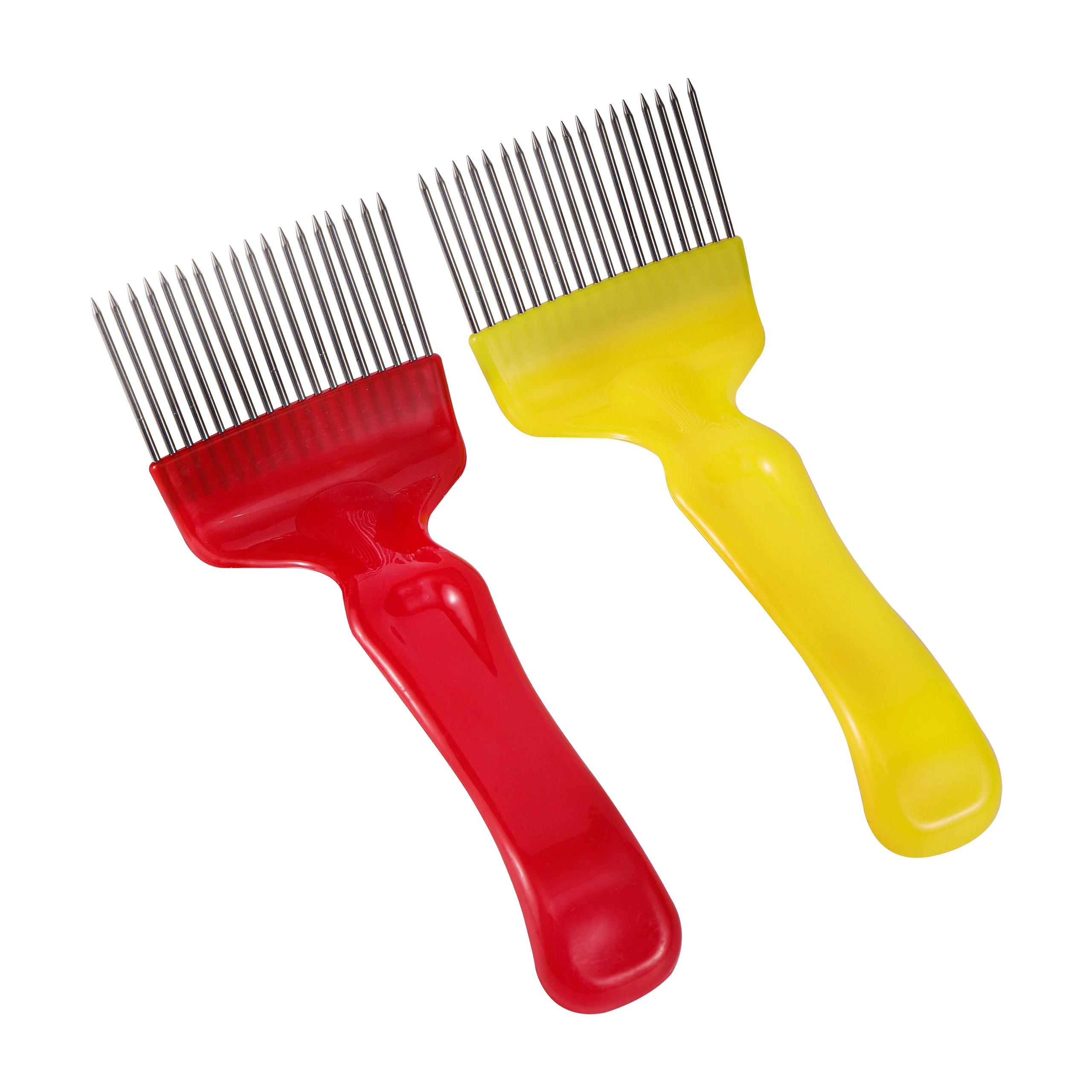 Forchette Per Miele D'Api In Acciaio Inossidabile Strumenti Per Apicoltura Aghi Piegati Manico In Plastica Accessori Per Api Da Miele Attrezzatura Per