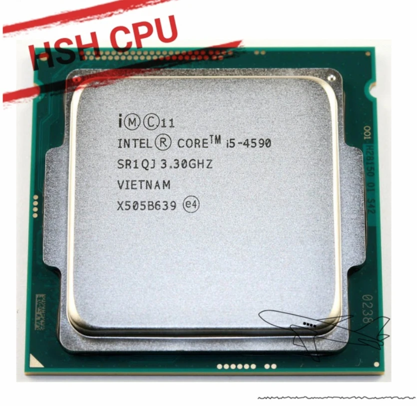 Processore Cpu Quad-Core Intel Core I5-4590 I5 4590 3.3 Ghz 6M 84W Lga 1150