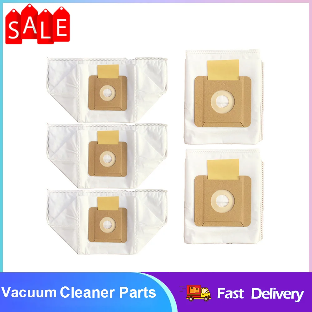 5 Pezzi Sacchetti Per Aspirapolvere Per Karcher Vc2,Vc2 Premium 2.863-236.0 Sacchetti Per Aspirapolvere Per Uso Domestico Sostituire L'Attacco