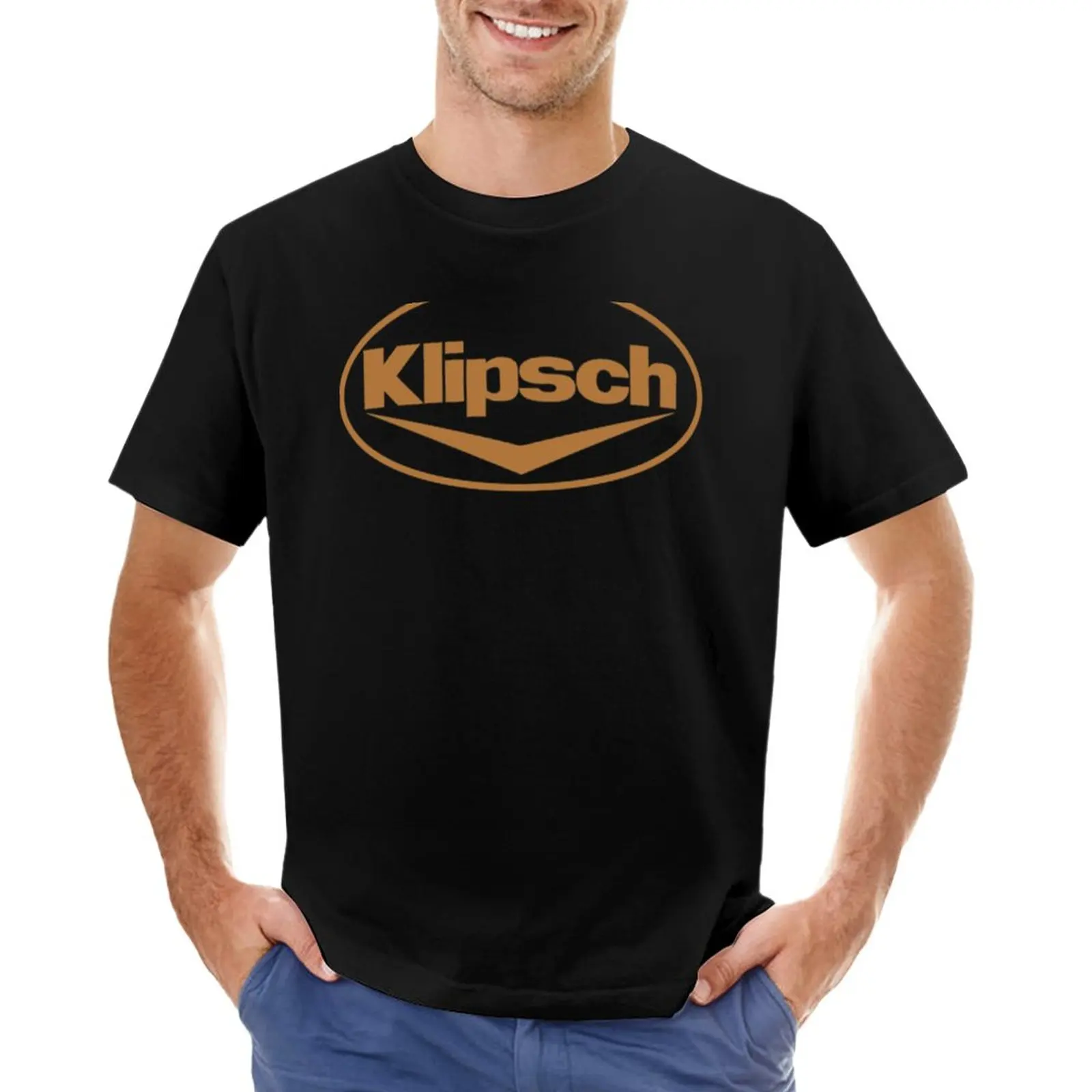 La Migliore Vendita Klipsch Logo T-Shirt Anime T-Shirt Top T-Shirt Per Uomo
