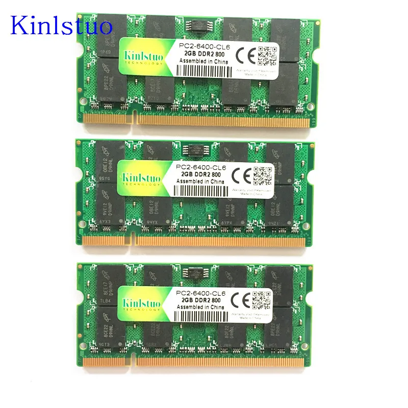 Kinlstuo Per Laptop Nuove Ram Ddr2 2Gb 800Mhz Pc 6400 Memoria 200Pin Sodimm Ddr2 2Gb 667Mhz Pc5300 Completamente Compatibile
