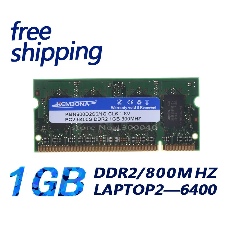 Kembona Ddr2 Ram Per Il Computer Portatile Ddr2 1Gb 800Mhz Pc2-6400 Sodimm Spedizione Gratuita Con Garanzia A Vita 8Chip