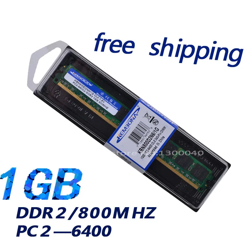 Kembona Spedizione Gratuita Di Alta Qualità Memoria Desktop Ram Pc Ddr2 1Gb Ddr2 1G