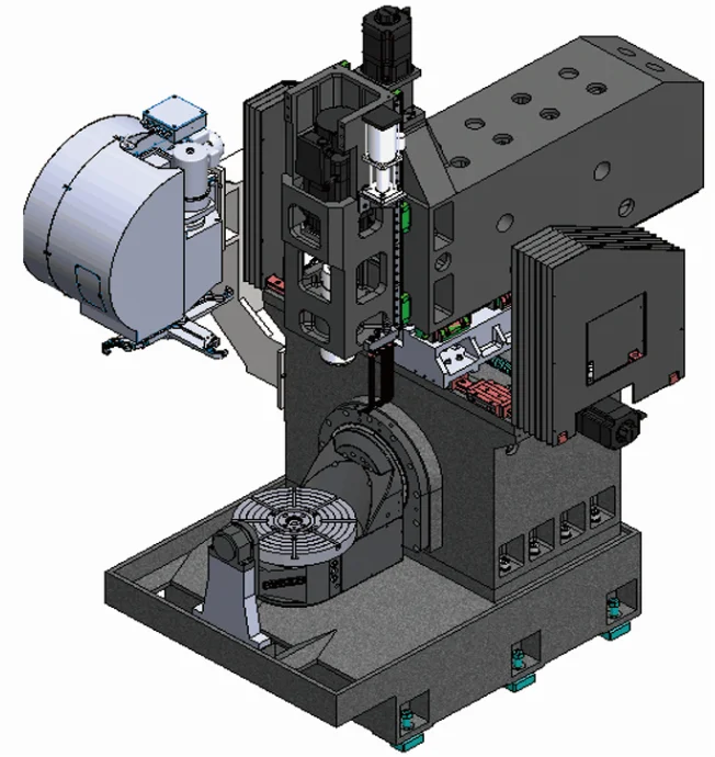 Vmc Center Fresatrice Verticale Vmc850 Centro Di Lavoro Verticale Cnc A 4 Assi Fresatrice Cnc A 3 Assi Cnc