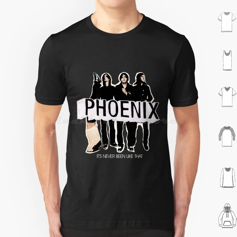 Phoenix-Band T Shirt 6Xl Cotton Cool Tee 1901 Phoenix Band Phoenix Legno Amadeus Phoenix Lisztomania Thomas Phoenix Ti Amo