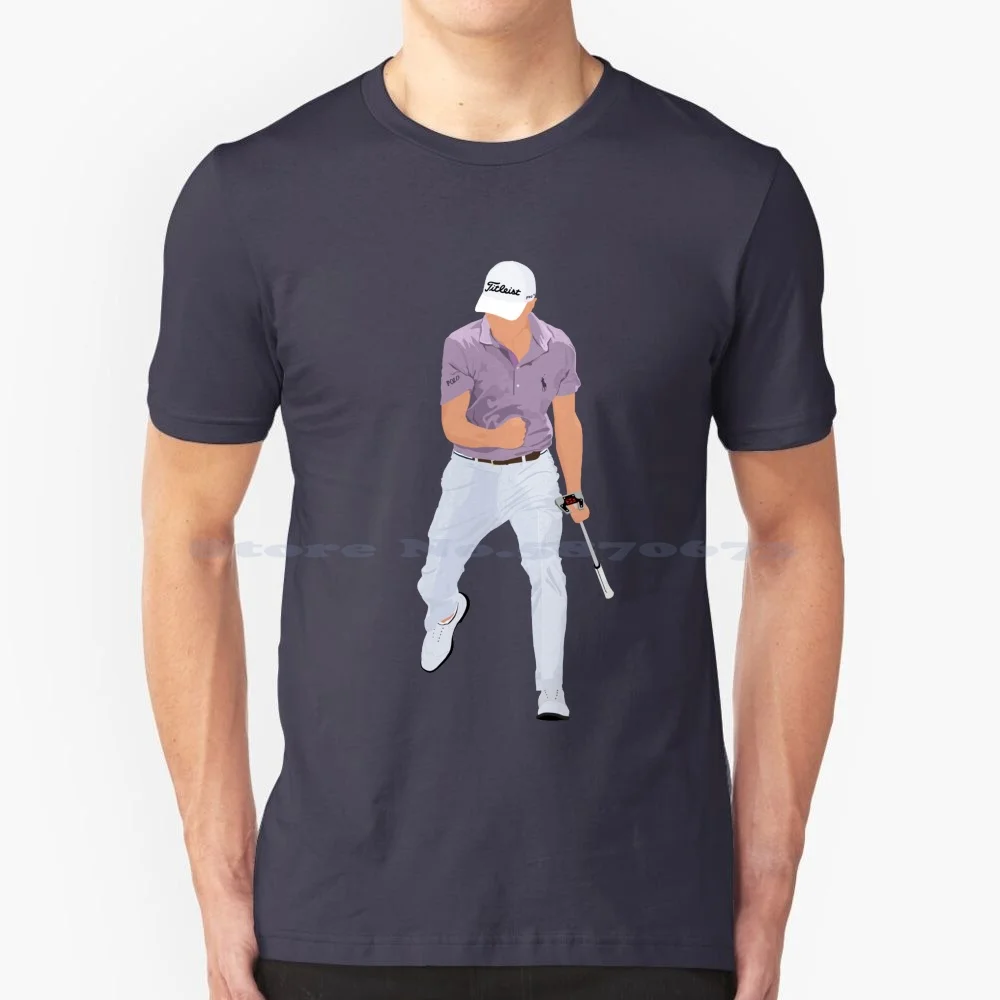 Justin Thomas Golf T Shirt 100% Cotone Tee Golf Legends Koepka John Daly Jack Nichel Rickie Fowler Justin Thomas Payne