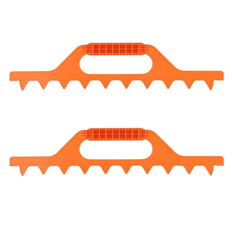 2X 9 Frame Hive Spacer Bee Hive Frame Spaziatura Tool Attrezzatura Per Apicoltura Accessori Per Apicoltura In Plastica