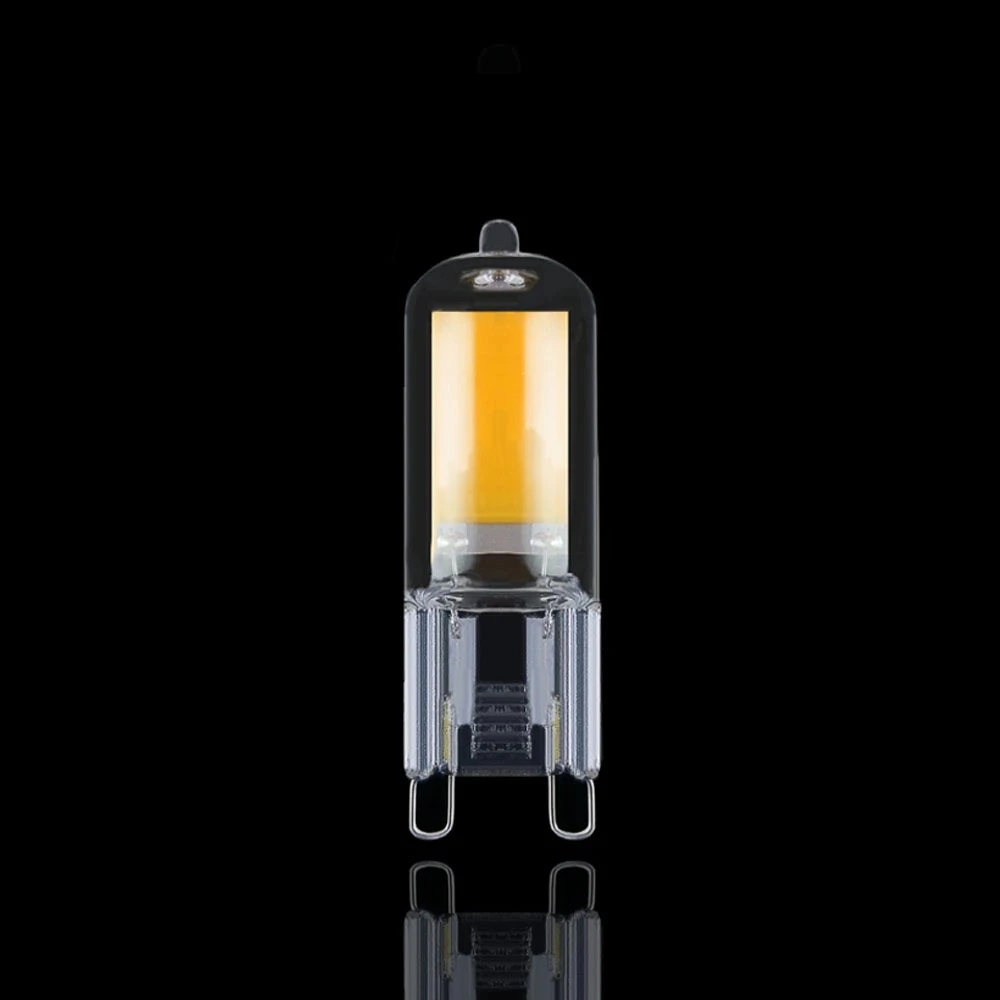 Alto Lume Cree G9 Cob Vetro Led Spot Light Lamp 220V 240V 9W 12W 15W Led Spotlight Bulb Lamp G 9 Led Bulb Light