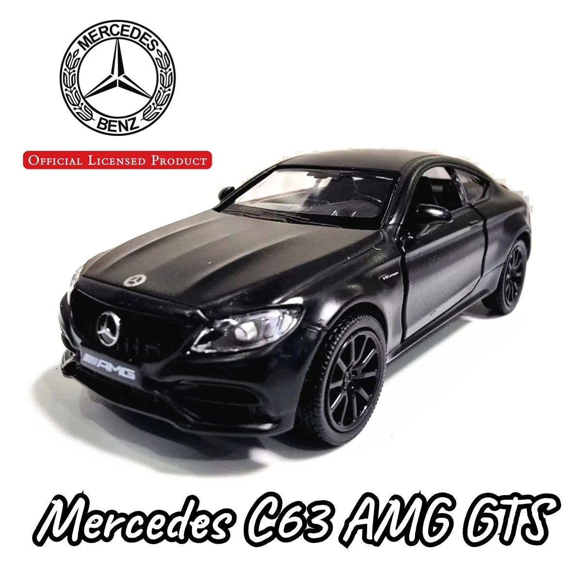 Scala 1/36 Mercedes C63 Amg Gts Modello Di Auto Replica Diecast Collection Veicolo Arredamento D'Interni Ornamento Regalo Di Natale Giocattolo Per Bam