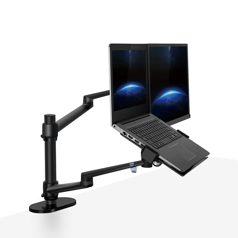 Molla Gas Sensor Arm Desk Mount Rack Sensor Holder Staffa Braccio Dhl/Ups/Fedex Lega Di Alluminio Cn;Gua Silver Stock Xyx