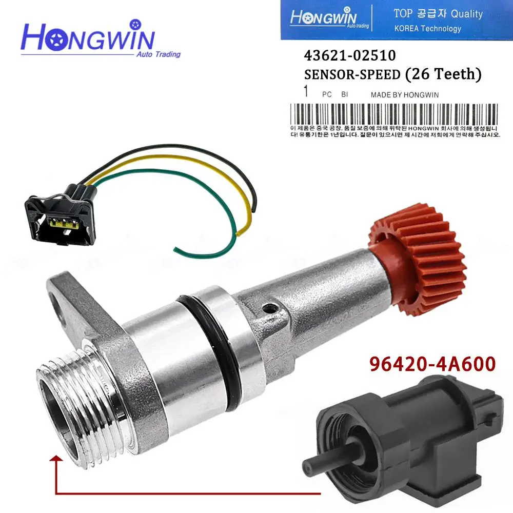 43621 02510 Sensore Di Velocità Di Trasmissione Per Hyundai I10 Eon Kia Picanto 08-15 D3Fa, G4He, G4Hg 43624-02510 43621-02510 4362102510