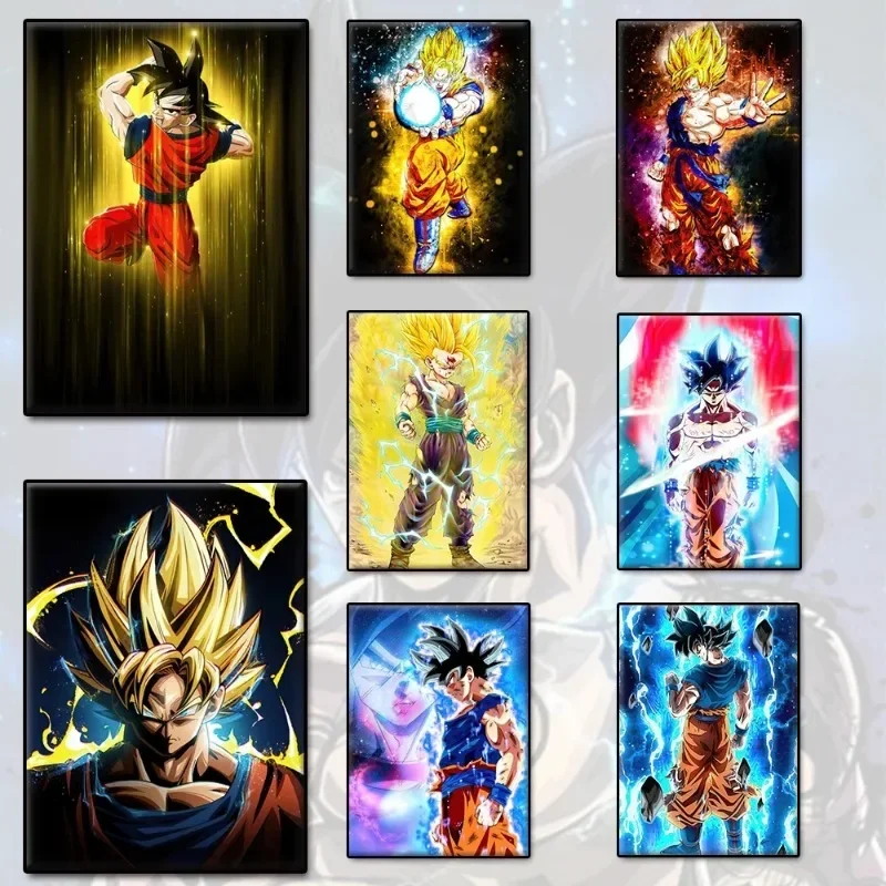 Dragon Ball Poster Dragon Ball Super Goku Dragon Ball Son Gohan Vegeta Anime Giapponese Hanging Picture Room Hanging Painting