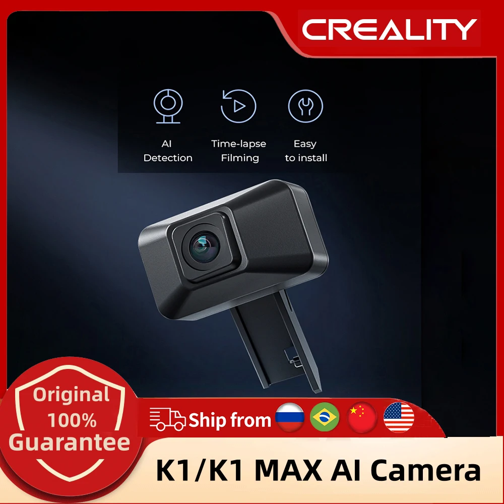 Creality K1 Ai Camera Ai Detection Time-Lapse Filming Per K1/ K1 Max Accessori Per Stampanti 3D