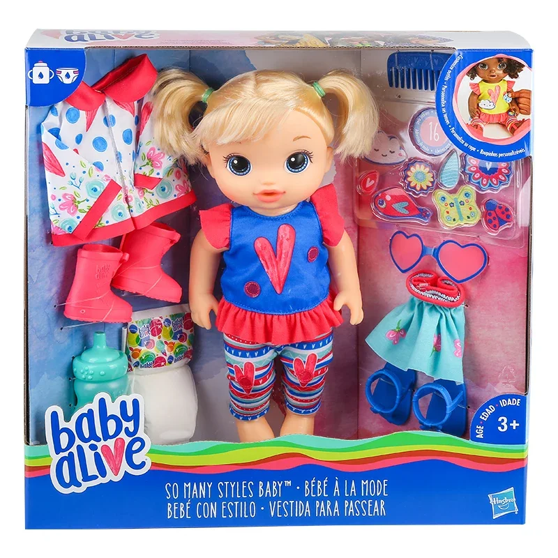 Y Naughty Baby Alive Girl Dress Up Acqua Potabile Pipì Cute Doll Toys For Girls Regalo Per Bambini