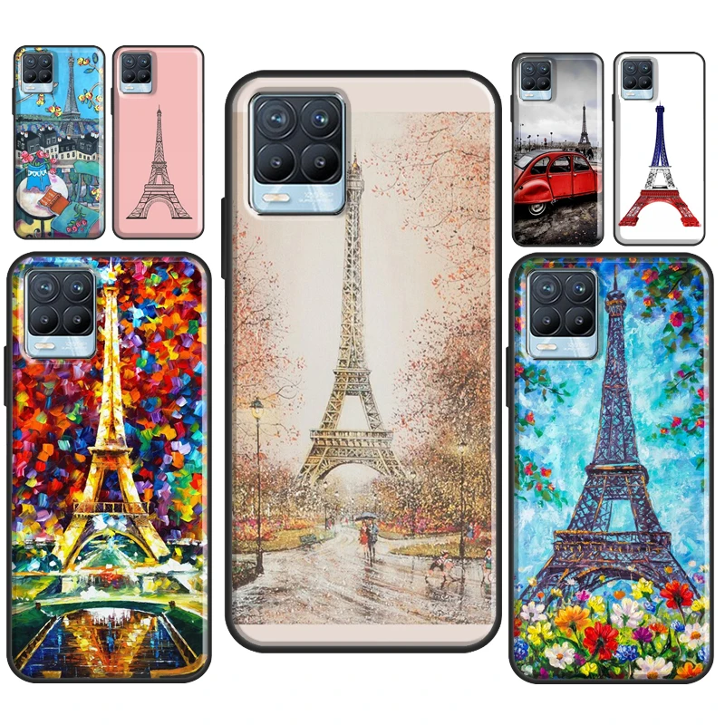 Eiffel Tower Paris For Oneplus 9 Pro 8T 9R Nord 2 Phone Case For Realme 6 7 8 Pro 8I Gt Master Gt Neo 2 C21