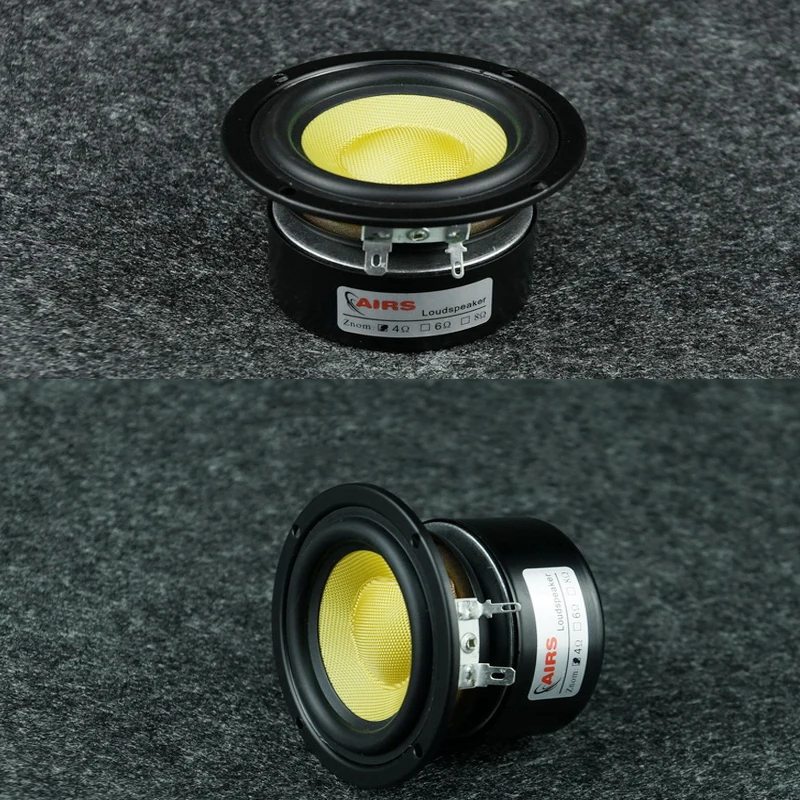 Kyyslb 4-8Ohm 3 Pollici 25W Woofer Altoparlante Unità Driver Casa Vera Fibra Di Vetro Amplificatore Mid-Bass Di Alta Qualità Unità Altoparlante