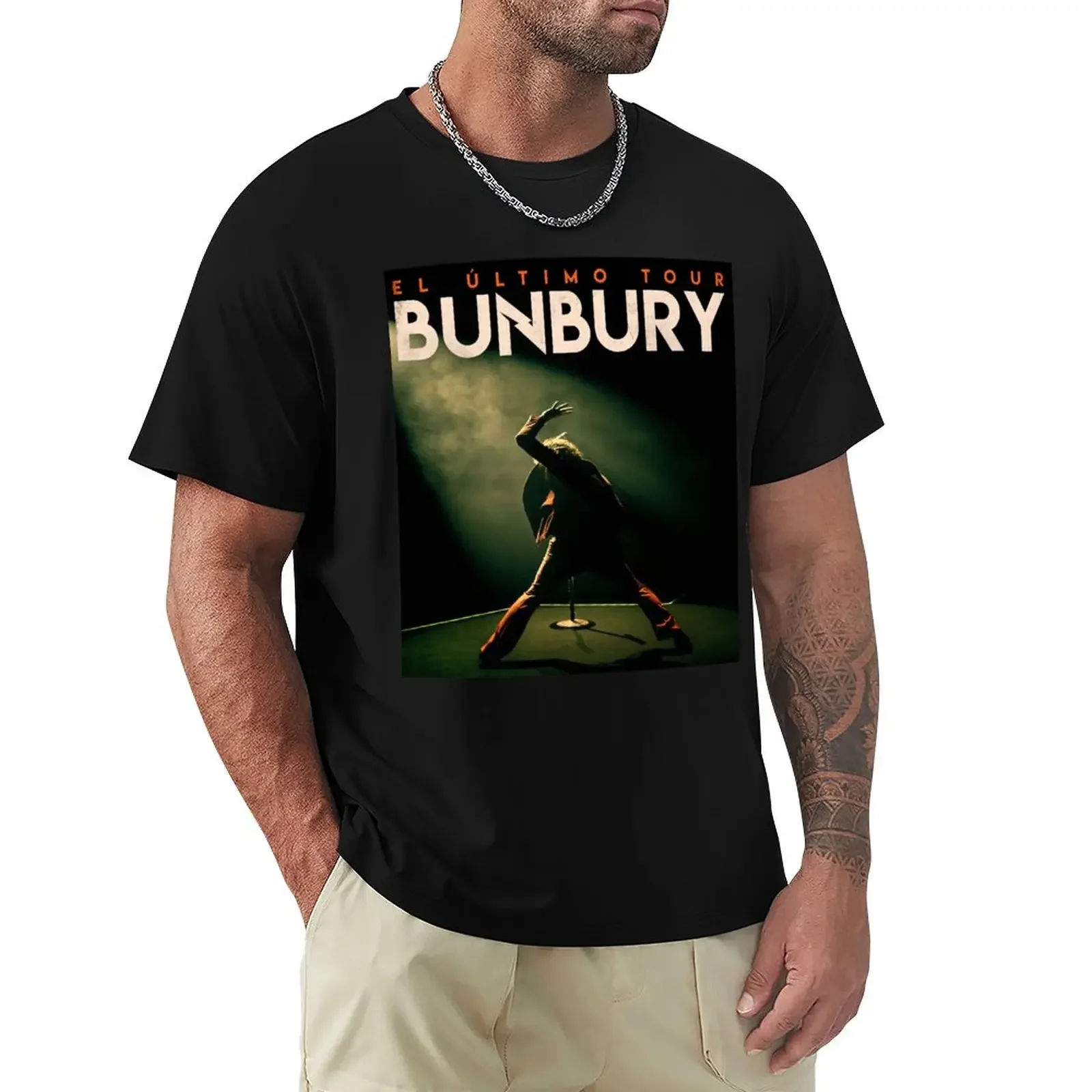 El Ultimimo Tour Bunbury T-Shirt Summer Top Heavyweights T-Shirt Uomo