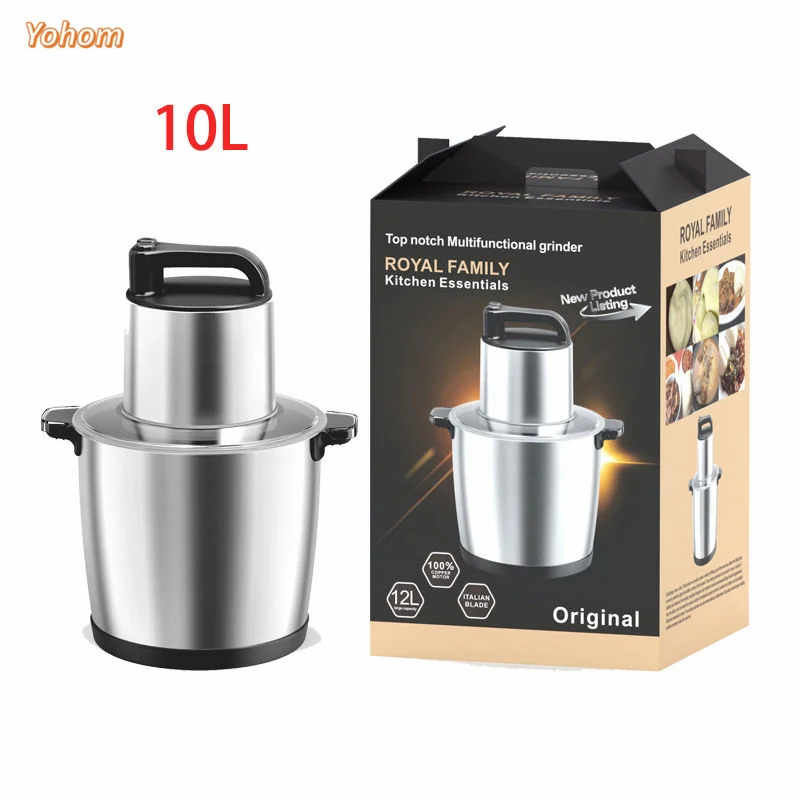Vendita Calda In Acciaio Inox Fufu Yam Martellante Macchina Frullatore Per Alimenti Smerigliatrice Elettrica Yam Pounder 6L Tritacarne Prezzo Di Fabbr