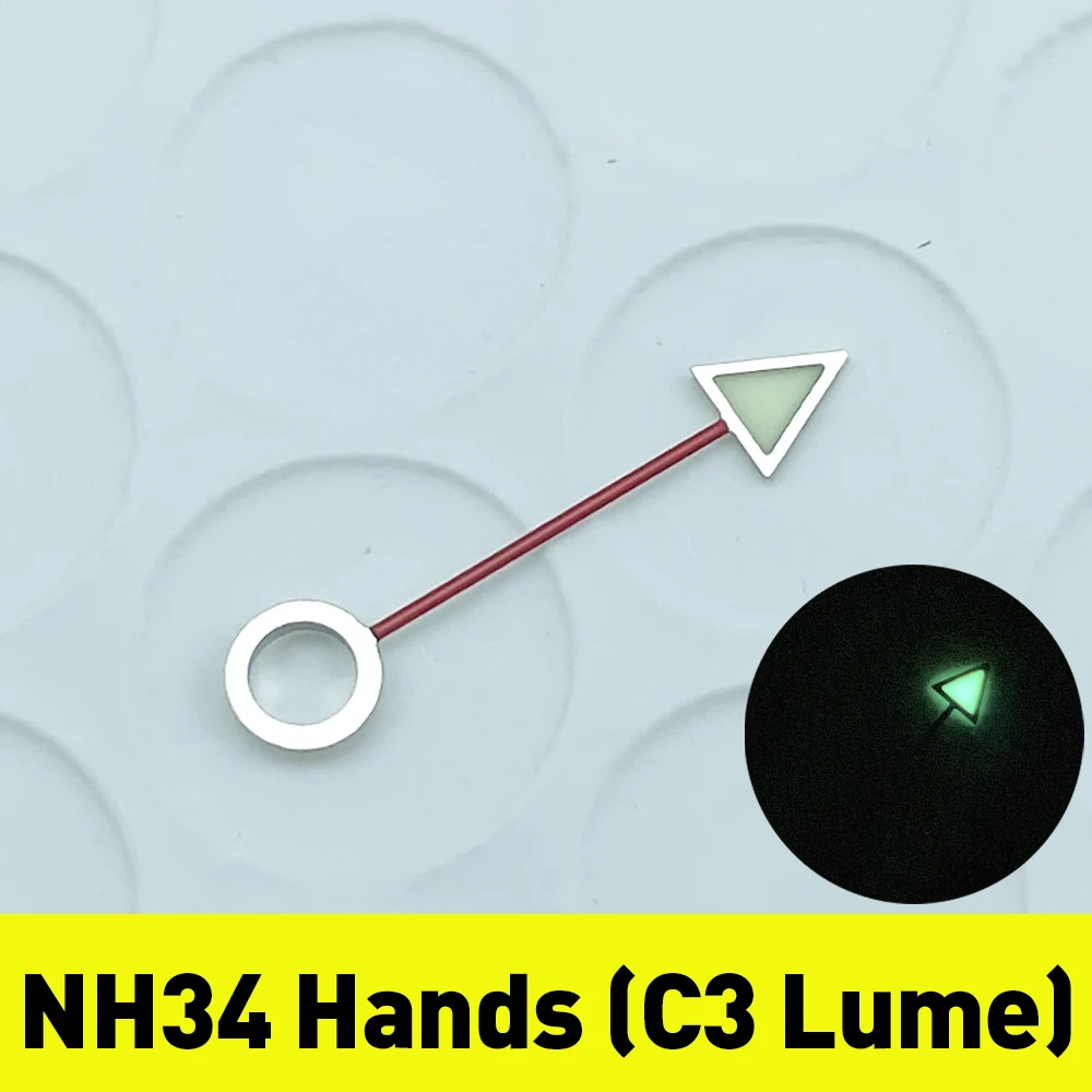 Nh34 Nh34A Gmt Hand Mod Con Super C3 Lume-Aggiornamento A Mano Singola Per Skx & Ssk - Master Ii Design