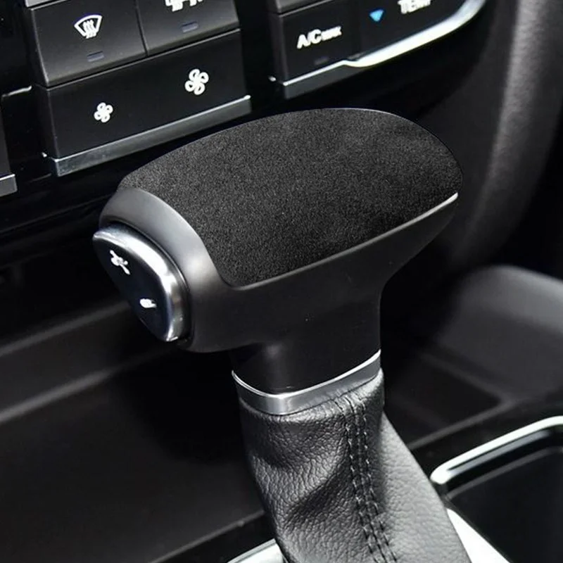 Car Gear Head Shift Knob Cover Handball Trim Sticker For Gac Motor Gs8 Gs7 Gear Handle Cover M6 M8 Gear Head Alcantara Suede