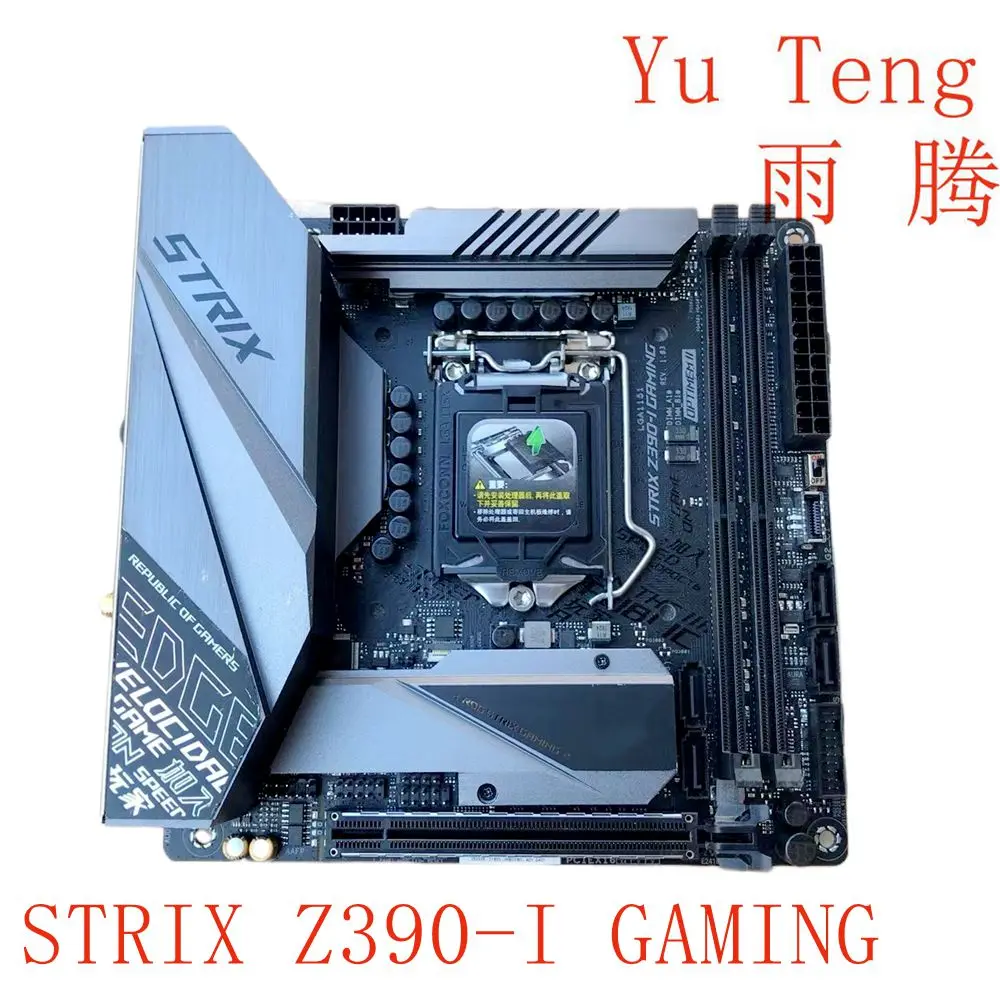 Z390-I Per Asus Rog Strix Z390-I Gaming Ddr4 Scheda Madre Lga 1151 Scheda Madre 100% Test Ok Invia