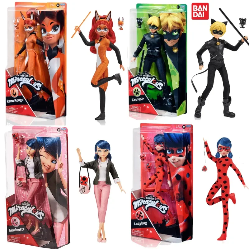 Kawaii Anime Personaggi Miracle Girl Handmade Doll Girl Joint Bambola Mobile Rouge Cat Black Action Doll Fashion Doll Mode