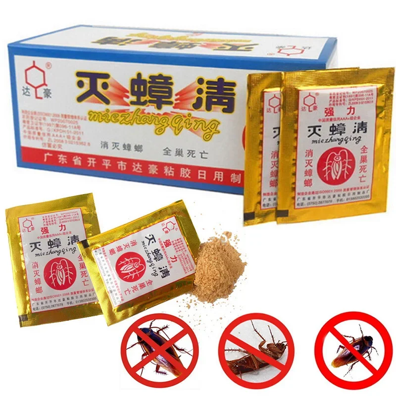 10-50/Borsa Potente Efficace Insetticida Miracolosa Polvere Scarafaggio Killing Bait Scarafaggio Killer Ant Bug Bait