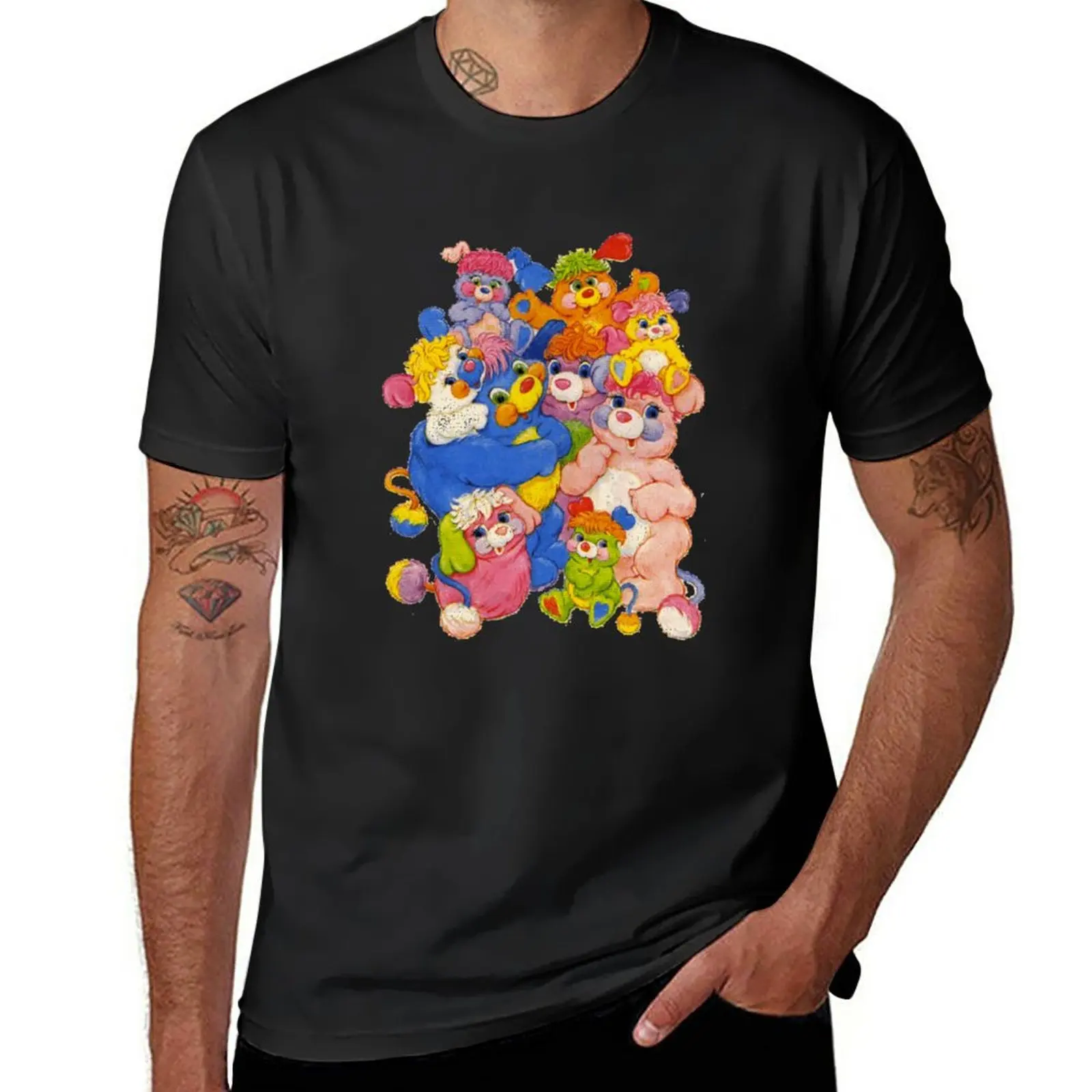 The Popples - Izzy - Plulu - Sunny Arms Crossed - Sweet Lulu - Bubbles - Lulu Dancing - Mike Mine - Sunny - Yikes - Gruf T-Shirt