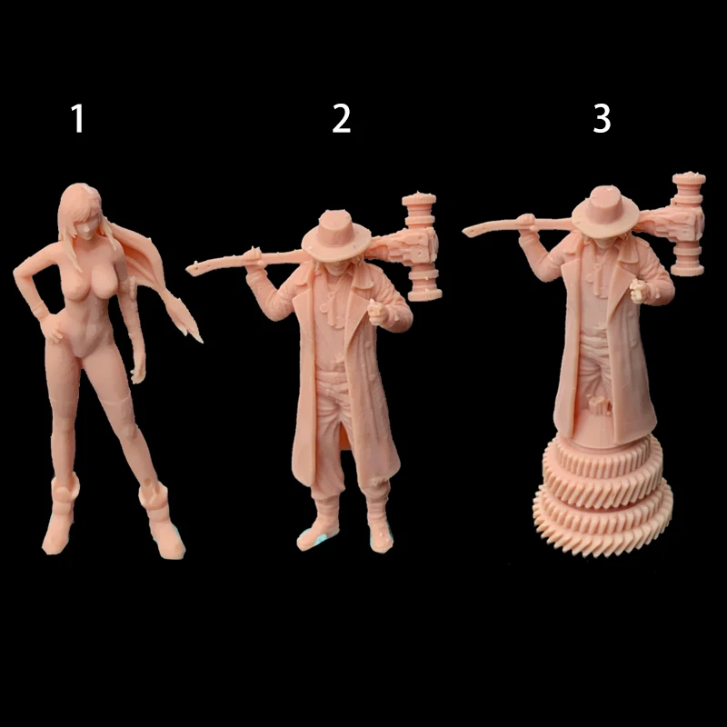1:64 Figura Sexy Beauty Miniature 1/43 Sledgehammer Model Garage Garage Kit Deve Essere Colorato Da Solo