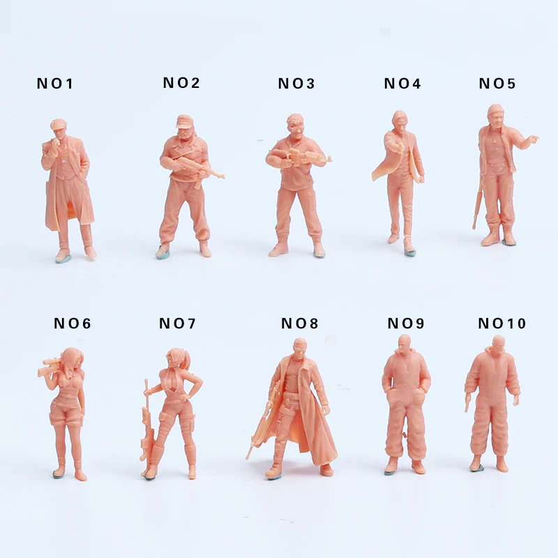 1/64 Figure American Movie And Tv Drama Personaggi 1:43 1/35 Resin Model Miniature Garage Kit Deve Essere Colorato Da Solo