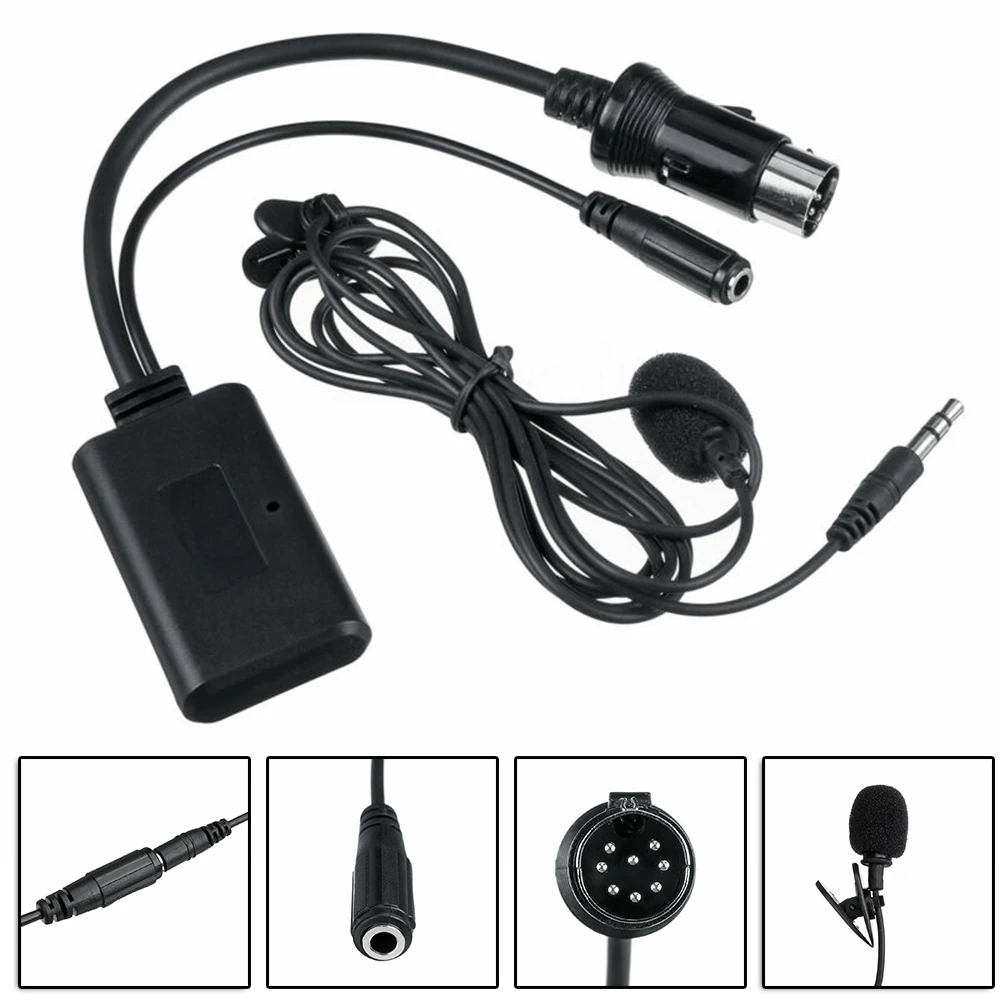 Microfono Adattatore Cavo Hifi Audio Aux A 8Pin Per Microfono Adattatore Cavo Audio Alpine Kcm-123B M-Bus