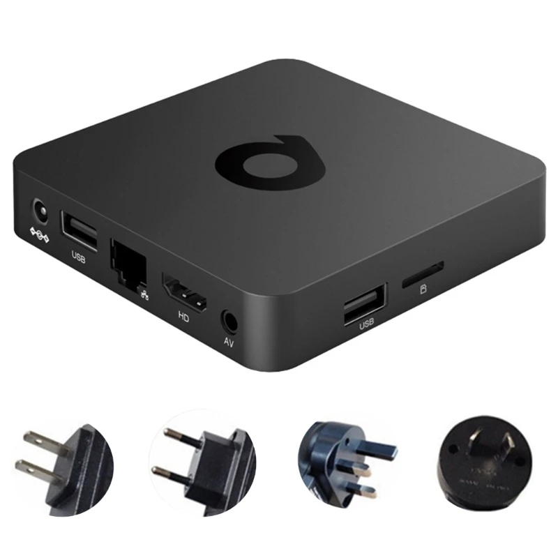 Android 10.0 Tv Box Atv Q1 H313 Quad Core 8Gb 16Gb Con Dual Wi-Fi 2.4G/5.0G, Bt 5.2 / 3D Ultra Hd