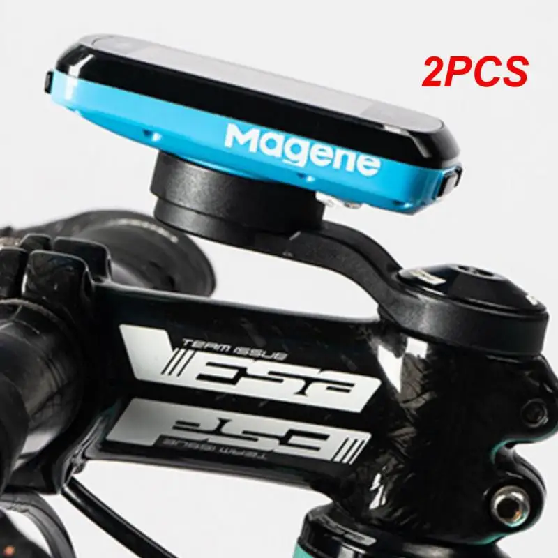 2 Pezzi Computer Stem Mount Mtb Bike Contachilometri Tachimetro Cronometro Supporto Adattatore Staffa Esterna Per Garmin Edge Gps