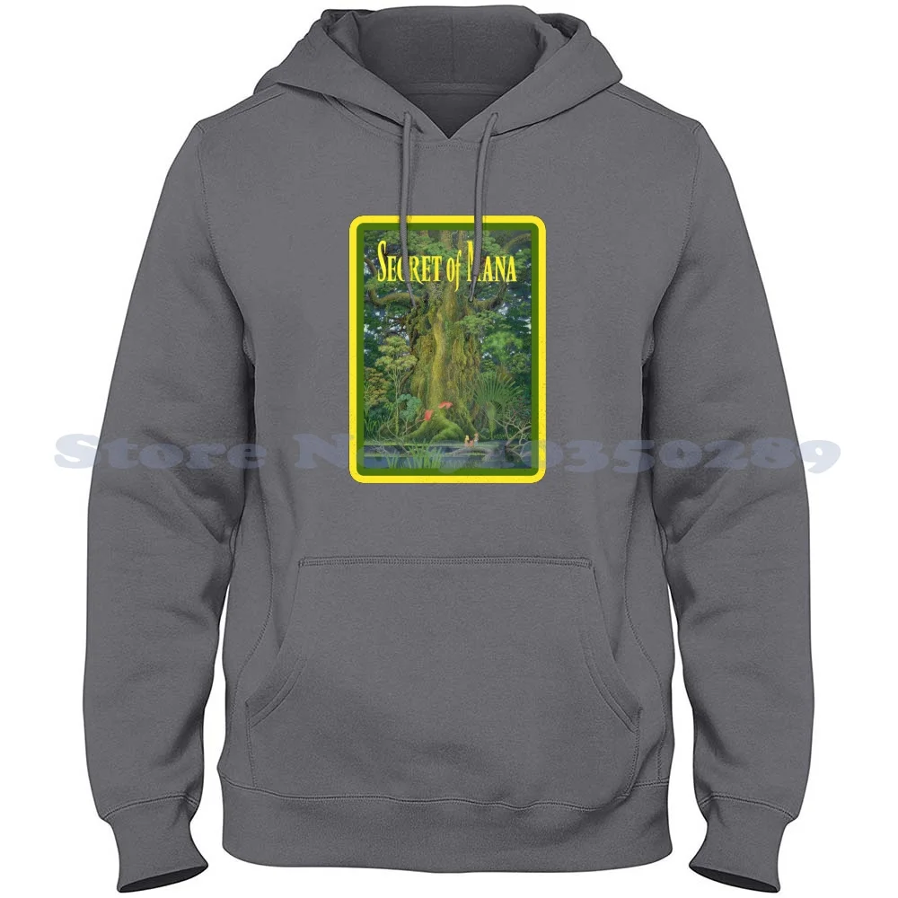 Secret Of Manica Lunga Felpa Con Cappuccio Secret Of The Secret Of Rpg Gameboy Nes Snes Famicom N64 Final Fantasy Videogiochi