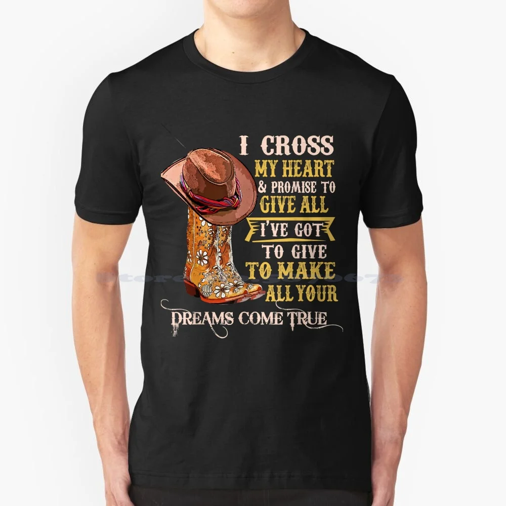 Vintage Be Kind Cowgirl Boots Hat Heart The Secret Life Best Women Men T Shirt 100% Cotton Tee Vintage Be Kind Cowgirl Boots