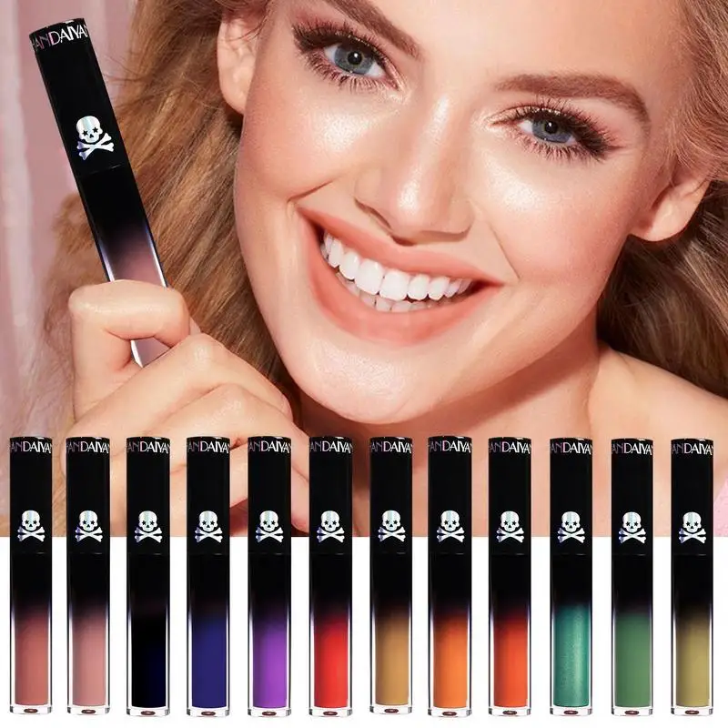 Rossetto Opaco Per Le Donne Matte Longwear Lip Stick Stain In Dark Shades Colore Altamente Pigmentato Tazza Antiaderente Senza Budge Non Sbiadisce