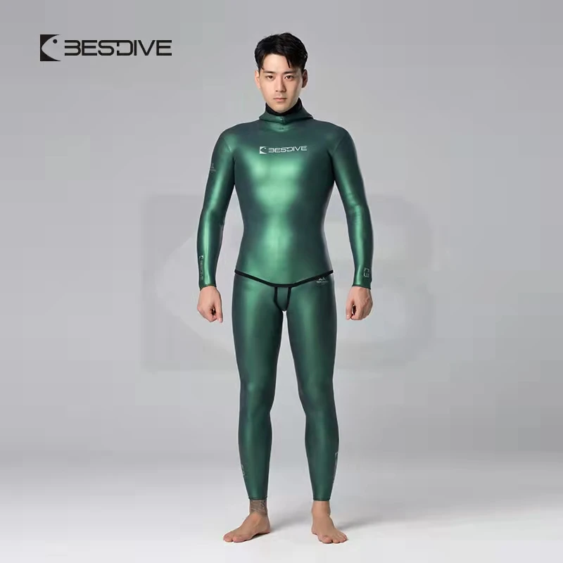 Bestdive Classic 5Mm Smoothskin Muta Da Sub Per Uomo Apnea Pesca Subacquea Scuba Diving Muta Da Uomo In Neoprene Yamamoto