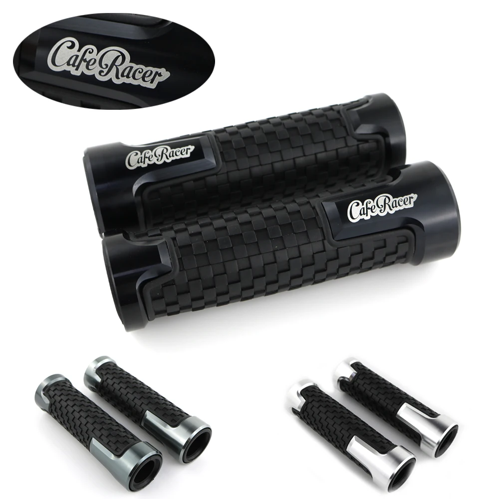 Per Benelli Cafe Racer 1130 Tnt899R/ S/ Cafe Racer/ Century Manubrio Moto Manopole Cnc Alluminio Gomma Antiscivolo